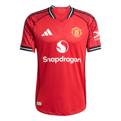 Adidas Manchester United Authentic Home Jersey 25/26