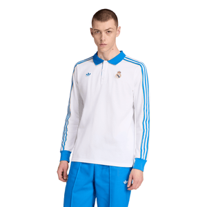 Adidas Real Madrid Icon Long Sleeve Polo