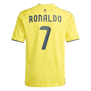 Adidas Ronaldo Al Nassr Home Youth Jersey 25/26