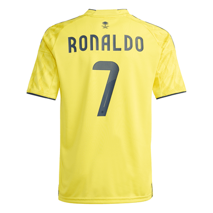 Adidas Ronaldo Al Nassr Home Youth Jersey 25/26