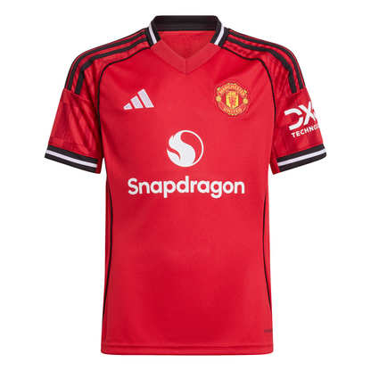 Shop Man United Youth Home Jersey 25/26