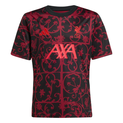 Adidas Liverpool FC Youth Pre Game Shirt 25/26