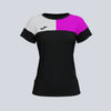 Joma Women's Crew Jersey - Black / Pink / White