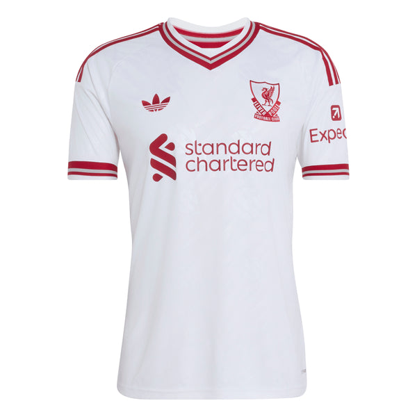 Liverpool FC ユニフォーム 半袖 ホワイト Adidas Liverpool FC Away Jersey 26/27