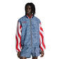 Adidas USA 94 Denim Graphic Track Top