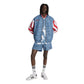 Adidas USA 94 Denim Graphic Track Top