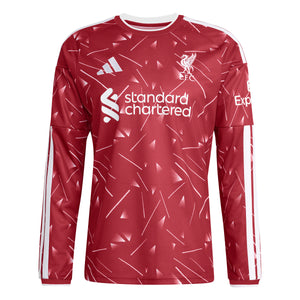 Adidas Liverpool Home Long Sleeve Jersey 26/27