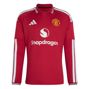 Adidas Manchester United Home Long Sleeve Jersey 26/27