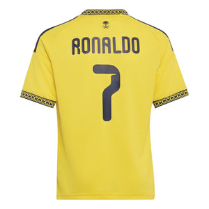 Adidas Al Nassr FC Ronaldo Youth Home Jersey 26/27
