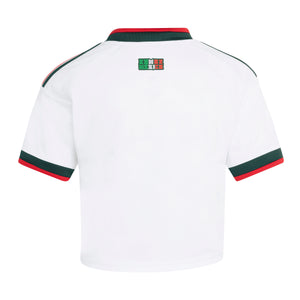Adidas Mexico Away Crop Jersey Womens 2026