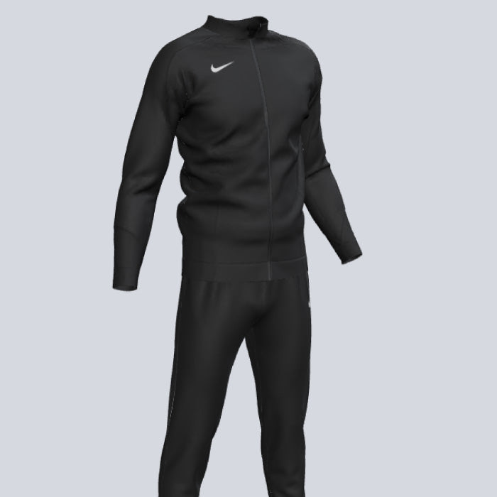 black nike tracksuit