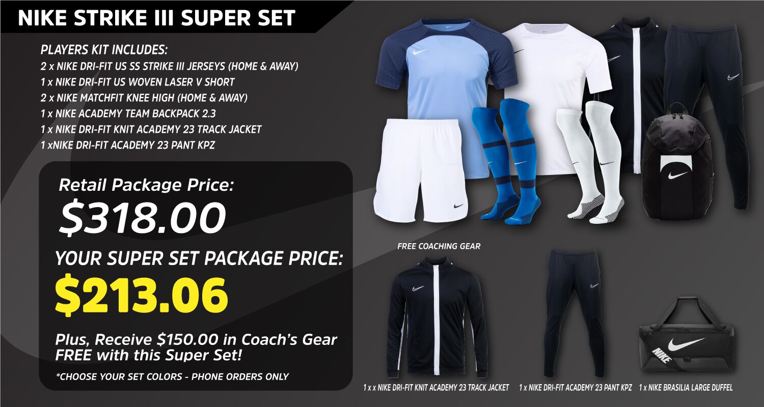 Kit Nike Academy Pro for Female. Track suit + Jersey + Shorts +