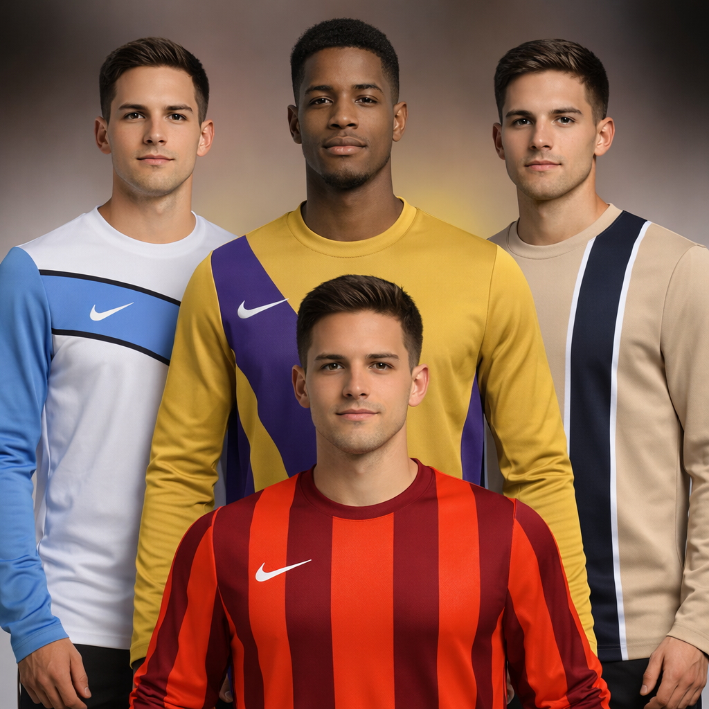 Nike Club Speed Crew Neck LS Jersey Series (21 Designs)