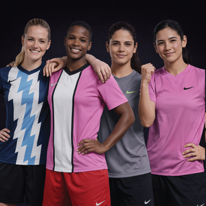 Nike Club Speed Women's V-Neck SS Jersey Series (21 Designs)