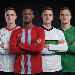 Nike Club Speed V-Neck LS Jersey Series (21 Designs)