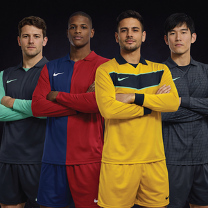 Nike Club Speed Crew Neck LS Polo Jersey Series (21 Designs)