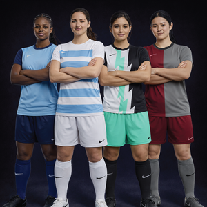 Nike Women's Club Speed Crew-Neck SS Uniform Series (21 Designs)