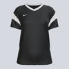 Womens Nike DRY US SS Park Derby III Jersey - Black / White