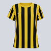 Nike Women's Dri-Fit Striped Division IV Jersey - Gold/ Black