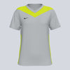 Nike Women's Dri-Fit Park Derby IV Jersey - Grey / Volt