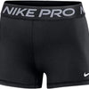 Nike Ladies Pro 365 Short 3" - Black