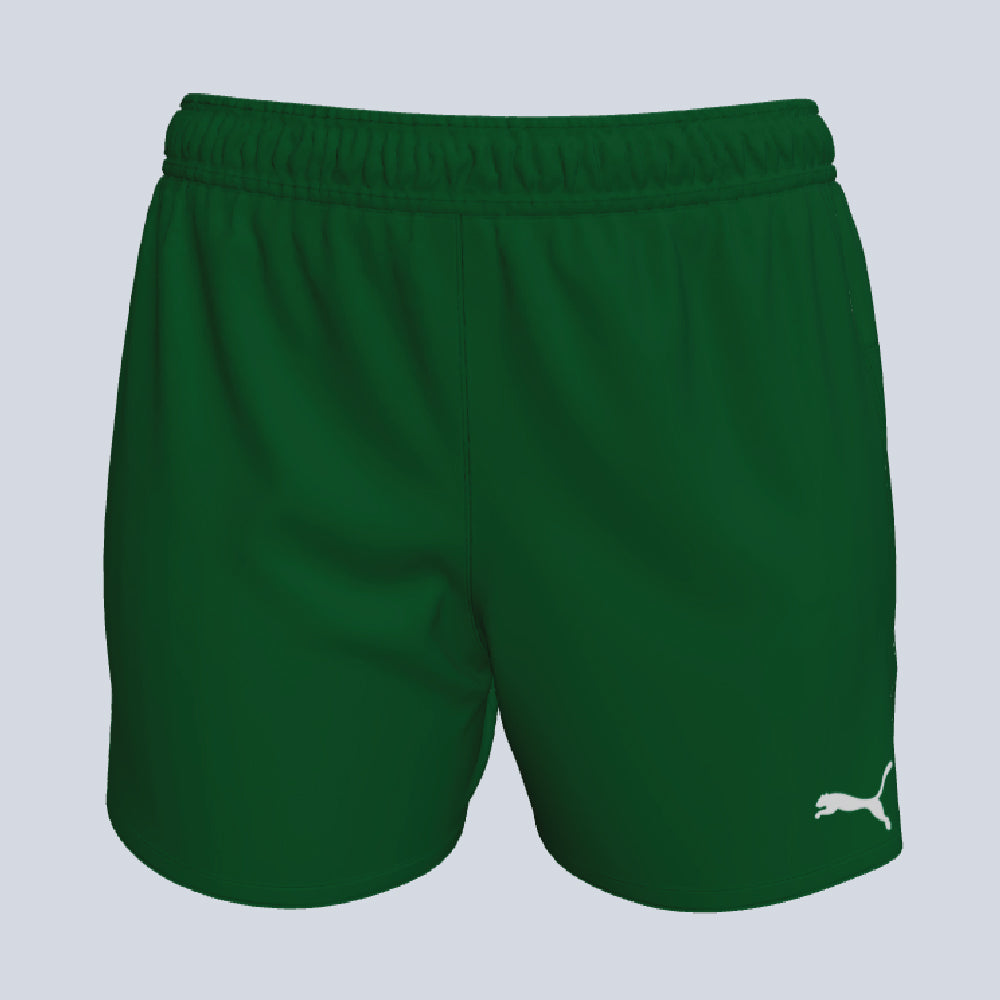 Puma shorts womens green online