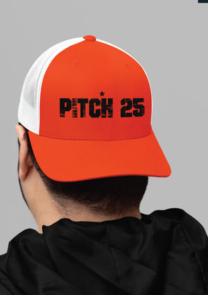 Pitch 25 Mesh Back Baseball Cap