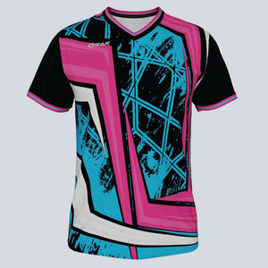 Custom Splatter Premium V-Neck Jersey