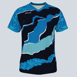 Custom Tear Premium V-Neck Jersey