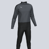 Puma Quarter Zip Team Goal Training Suit - Grey / Black