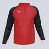 Puma Quarter Zip Team Liga 25 Training Jacket - Red
