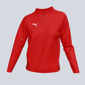 Puma Ladies TEAM GOAL Quarter Zip Top