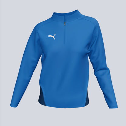 Puma Ladies TEAM GOAL Quarter Zip Top