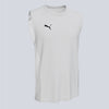 Puma Team Goal Sleeveless Jersey - White