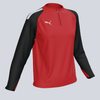 Puma Women's Quarter Zip Team Liga 25 Training Jacket - Red