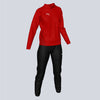 Puma Ladies TEAM GOAL Tracksuit - Red / Black