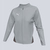 Puma Ladies TEAM GOAL Training Jacket - Grey