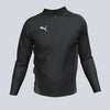 Puma TEAM GOAL Quarter Zip Top - Black