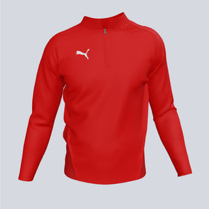 Puma TEAM GOAL Quarter Zip Top