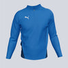 Puma TEAM GOAL Quarter Zip Top - Royal