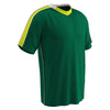 Champro Mark Jersey - Forest Green / Optic Yellow / White