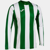 Joma Inter Classic LS Jersey - GREEN MEDIUM/ WHITE