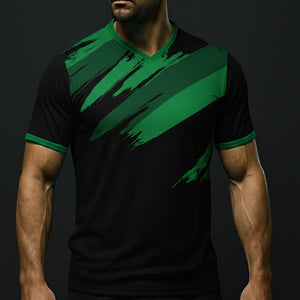 Custom Smear Premium V-Neck Jersey