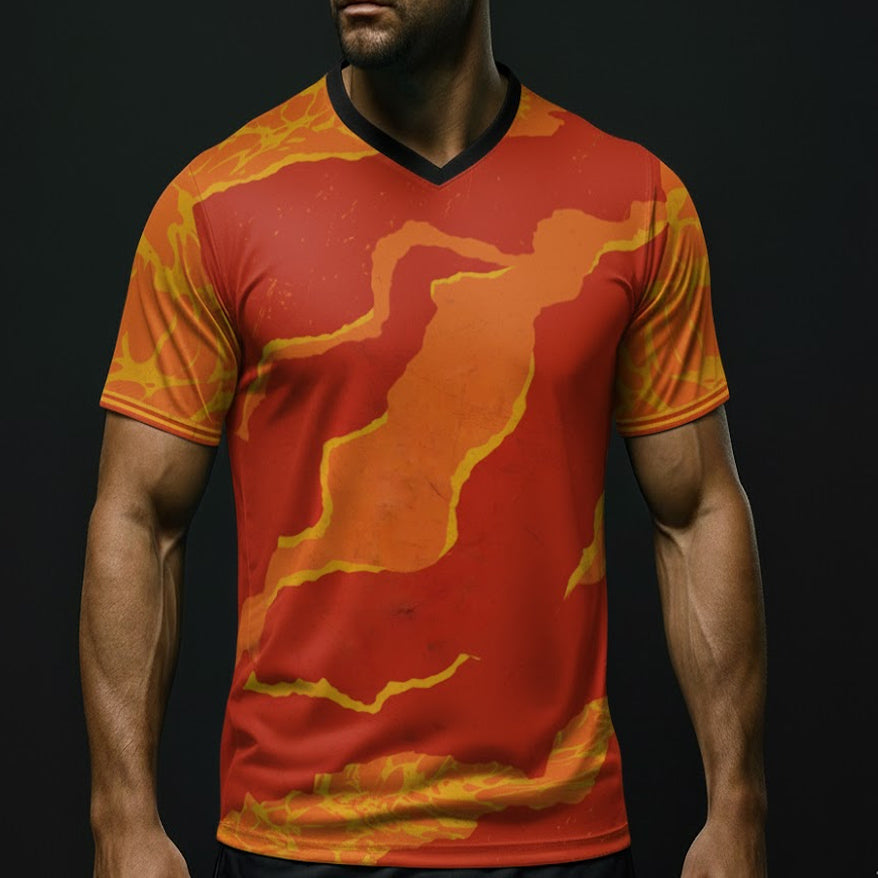 Custom Tear Premium V-Neck Jersey