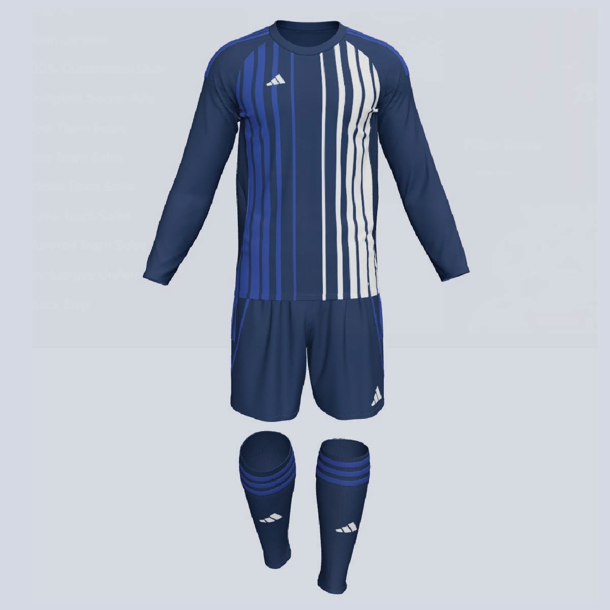 PL学園ユニフォーム 2色セット adidas CUSTOM LS Tiro 25 