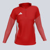 adidas Ladies Tiro 25 Competition Training Top - Red