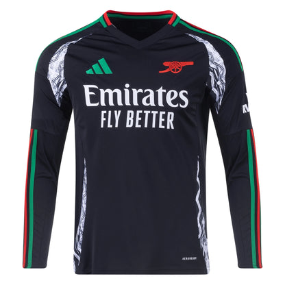 Arsenal FC 24 25 Long Sleeve Away Jersey