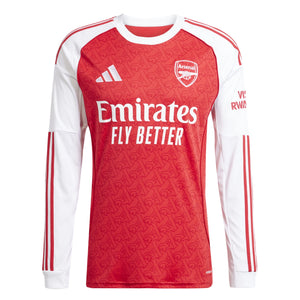 Adidas Arsenal Home Long Sleeve Jersey 25/26