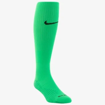 Green nike soccer socks sales