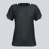 Game Ladies Soccer Jersey - Black / White